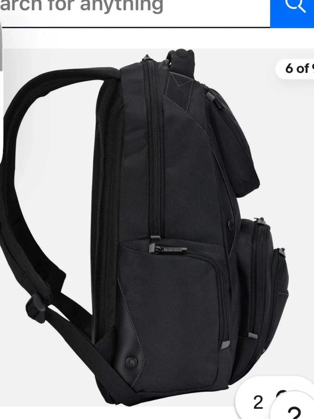 NWT Targus Lengend IQ laptop backpack